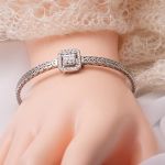 0,63 Karat Baget Pırlanta Bilezik resmi