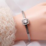 0,63 Karat Baget Pırlanta Bilezik resmi