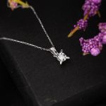 Zer 0,08 Karat Tektaş Pırlanta Kolye  resmi