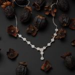 Kardelen Kolye & Küpe Altın Set resmi