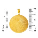 Beypazarı Altın Kolye Ucu 4 cm Çaplı resmi