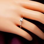 0,32 Ct. Tektaş Pırlantalı Yüzük resmi