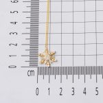 Minimal Kartanesi Tasarımlı Altın Kolye resmi