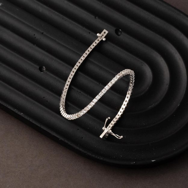 1,30 Karat Suyolu Pırlanta Bileklik resmi