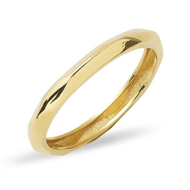 Crystal Altın Serçe Parmak Yüzüğü resmi