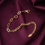 14 Ayar Altın Tiffany Zincir Bileklik resmi