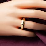 Trend Altın Serçe Parmağı Yüzüğü resmi