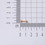 14 Ayar Altın Tektaş Tragus Küpe resmi