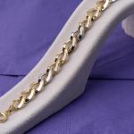 2 Renkli Halkalı Altın Bileklik resmi