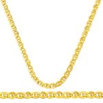 14 Ayar Mariner Altın Zincir -  50 cm resmi