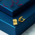 Galaksi 14 Ayar Sarı Altın Küpe resmi