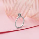 0,05 ct. Efekt Pırlanta Tektaş Yüzük resmi