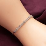 Beyaz Altın Sarmaşık 14 Ayar Düğün Seti resmi