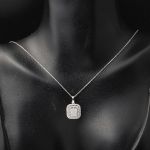 Prenses Baget Model Beyaz Altın Set resmi