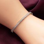 Markiz Suyolu Beyaz Altın Set 14 Ayar resmi