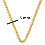 Klasik 14 Ayar Altın Zincir 55 cm resmi