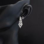 Sarmaşık 14 Ayar Beyaz Altın Set Takımı resmi