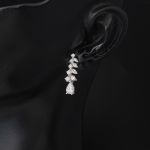 Damlalar 14 Ayar Beyaz Altın Set resmi