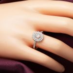 Güneş Tasarım Bagetli Beyaz Altın Spor Set resmi