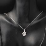 Güneş Tasarım Bagetli Beyaz Altın Spor Set resmi