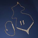 Baget Tasarım 14 Ayar Altın Nişan Seti resmi