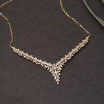 Baget Tasarım 14 Ayar Altın Nişan Seti resmi