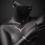 Baget Tasarım 14 Ayar Altın Nişan Seti resmi