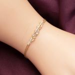 Baget Tasarım 14 Ayar Altın Nişan Seti resmi