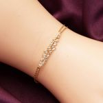 Hanımeli Tasarım 14 Ayar Altın Nişan Seti resmi