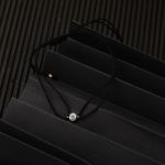 Tek Taşlı İpli Altın Bileklik resmi