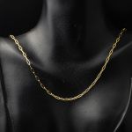 Altın Spor Zincir Kolye 14 Ayar 45cm. resmi