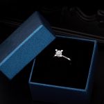 0,45 Karat Mozanit Tektaşlı Yüzük resmi