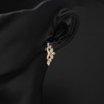 14 Ayar Damla Tasarım Altın Üçlü Söz Seti resmi