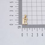 Lettera E Baş Harfli Altın Kolye Ucu resmi