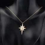 Kutup Yıldızı 14 Ayar Altın Kolye resmi