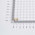 Telkari Kalpli 14 Ayar Pimli Altın Küpe resmi