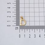 Lettera D Harfi Altın Kolye 14 Ayar resmi