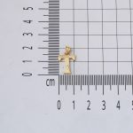 Lettera T Harfi 14 Ayar Altın Kolye
