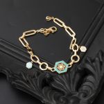 Mineli Pandora 14 Ayar İtalyan Altın Bileklik resmi