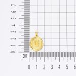 14 Ayar İtalyan G Harfi Altın Kolye Ucu resmi