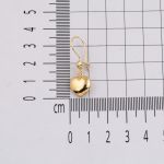 Kalp Sallantılı 14 Ayar Altın Küpe resmi