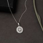 Güneş Tasarım Bagetli Beyaz Altın Spor Set resmi