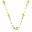 Dorika Toplu İtalyan 14 Ayar Altın Zincir Kolye