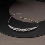 Elizabeth 14 Ayar Beyaz Altın Düğün Seti resmi