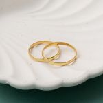 2 mm. Klasik Erkek Altın Alyans Yüzük 14 Ayar resmi