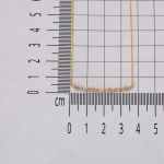 Markiz Baget Tasarımlı Kadın Altın Kolye resmi