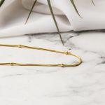 14 Ayar İtalyan Altın Zincir Kolye 45 cm. resmi