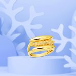 Mila 14 Ayar Tasarım Altın Yüzük resmi