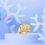 Tria Tasarım Kadın Altın Yüzük 14 Ayar resmi