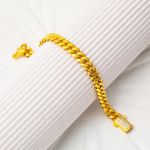 Klasik Gurmet Altın Bileklik resmi